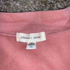 Urban outfitters silence + noise crop top